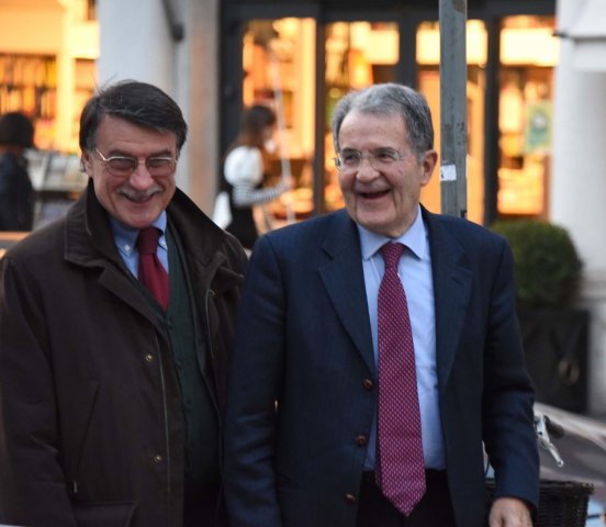 Romano Prodi al S. Barnaba per Fondazione Trebeschi  BS 21.2.17